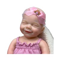 Poupée Bébé Réaliste Sunnyfan W-03GJ en Silicone Souple de 45 cm, Cadeau de Noël pour Enfants