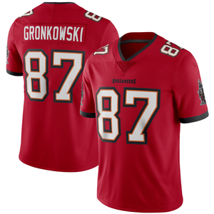 Высококачественные футболки Tampa Bay 12 # Tom Brady для американского футбола быстросохнущие дышащие сшитые майки - Product Image 5