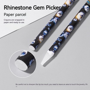 Lápiz Aplicador de Cera para Pedrería 229mm 115mm, Herramienta para Fijación de Gemas y Cristales en Uñas para Decoración - Product Image 3