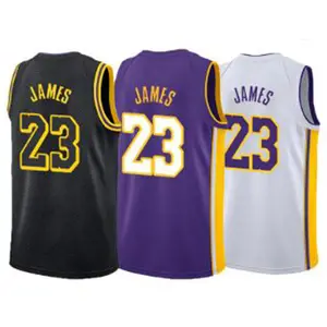 Оптовая Продажа Леброн Джеймс #23 Джерси дизайн баскетбол шорты сублимации