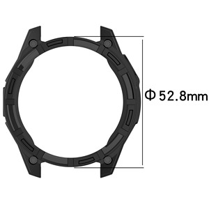 สำหรับ Garmin Fenix 8 SOLAR 47 51มม. กรอบนาฬิกาซิลิโคนแบบนิ่มกันกระแทก TPU เคสกีฬาสำหรับ <span class=keywords><strong>finex</strong></span> 8 - Product Image 3
