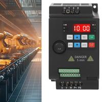 Variateur de fréquence (VFD) PLC VSD 3 CV 2,2 kW monophasé vers triphasé pour usage industriel