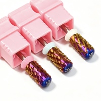 Foret en carbure de tungstène 4XC 5XC personnalisé en gros sous marque privée pour ponceuse à ongles électrique pour le polissage des ongles