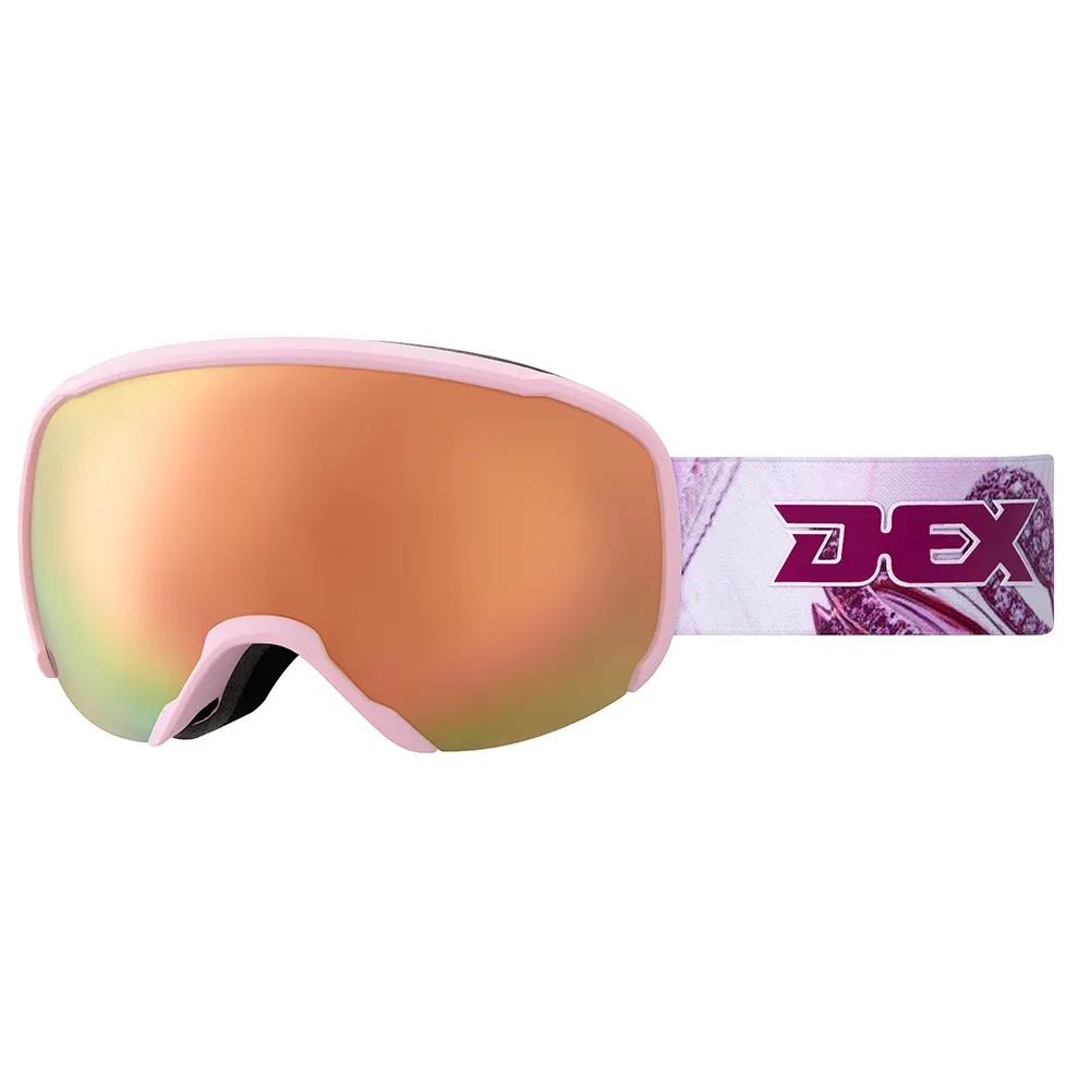 High Quality Double Layers Mirror Lens UV400 Custom Winter Snowboard Sport Eyewear Ski Goggles for Adult