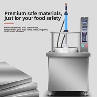 Presse à pâte électrique, pour pizza, tortillas de maïs, crêpes, chauffage commercial automatique, hydraulique, machine à presser les boulettes de pâte