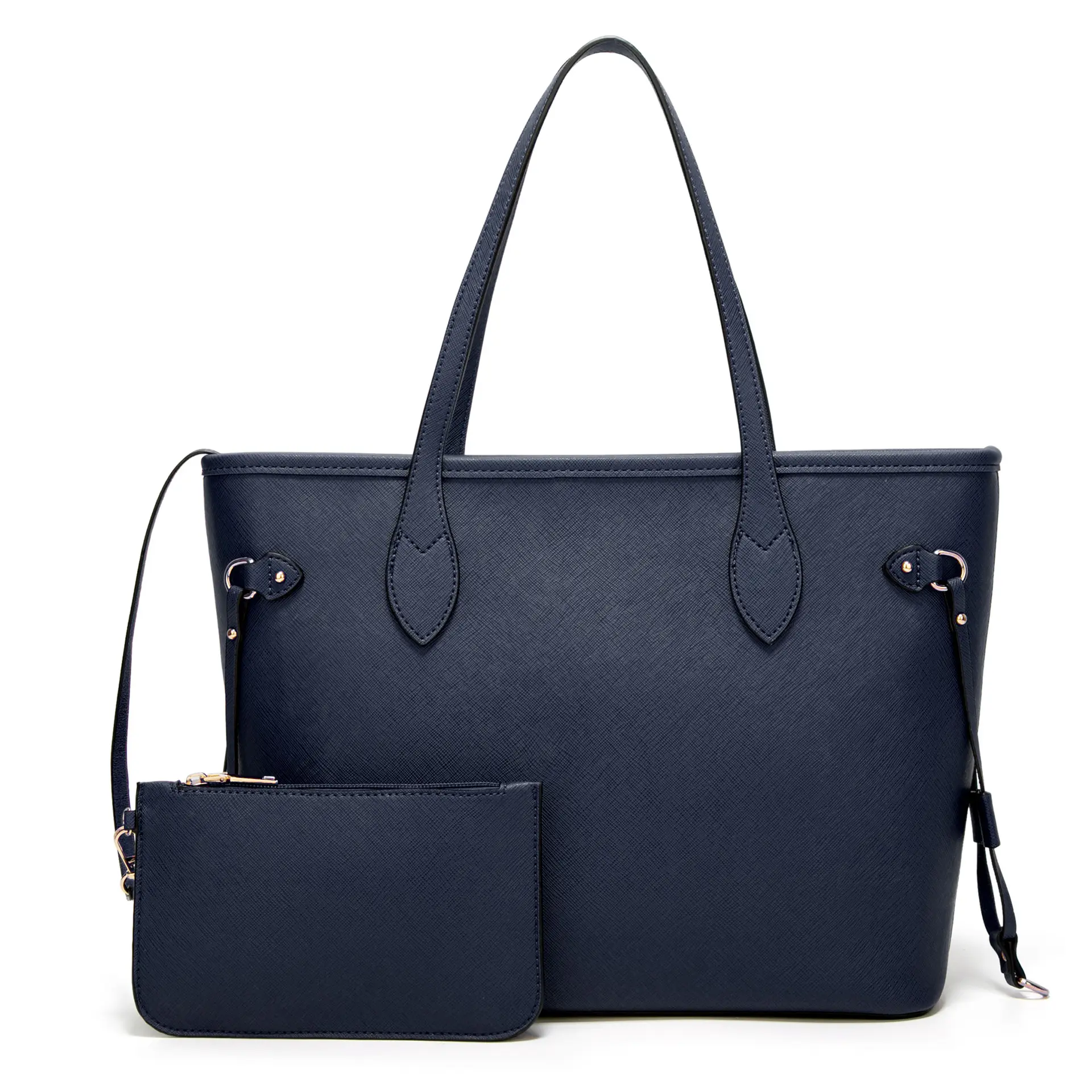 Fashion Leather Handbags Large Capacity Tote Bags Famous Brands Shoulder Bag Top Handle Satchel Purse Set 2pcs