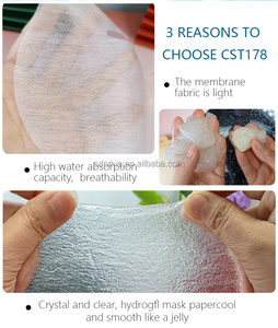 17.8g Lembar Masker Wajah Serat Selulosa Ultra-tipis Bahan Baku Kertas Masker Wajah Kering Kelas Medis - Product Image 5