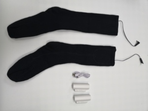 Chaussettes chauffantes portables <span class=keywords><strong>pour</strong></span> les pieds, chaussettes chauffantes avec batterie rechargeable - Product Image 5