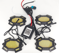Kit d'éclairage extérieur Lumina Pure White 324 LED Rock Lights à matrice haute densité, éclairage sous châssis, commande intelligente par application, pour camions 12V