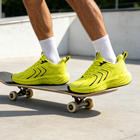 Chaussures de course pour hommes, avec amorti haute élasticité, support OEM personnalisé, pour le sport et le jogging en extérieur
