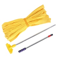 Tête de balai serpillère en microfibre personnalisable et remplaçable pour nettoyage des sols et des planches de meubles