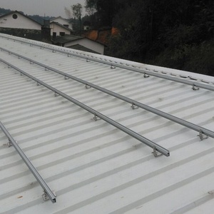 โครงสร้างยึดแผงโซลาร์เซลล์แบบรางอะลูมิเนียมสำหรับแผงเซลล์แสงอาทิตย์แบบโพลีคริสตัลไลน์/โมโนคริสตัลไลน์ - Product Image 6