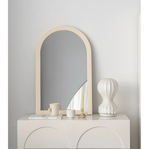 Body <strong>Mirror</strong> Full Length Girls' Bedroom Living Room Decoration Floor Stand Dressing <strong>Mirror</strong> Fashion Decorative <strong>Pine</strong> Wood <strong>Mirror</strong> - Product Image 4
