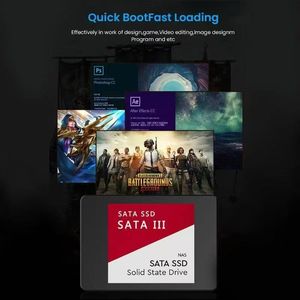 قرص صلب داخلي جديد عبر الحدود بحجم 2.5 بوصة SATA <span class=keywords><strong>3</strong></span>.0 SSD سعة 2 تيرابايت من سبائك الألومنيوم بسرعة 4200 دورة في الدقيقة لأجهزة الكمبيوتر المكتبية والمحمولة - Product Image 6