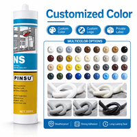 Adhesifs PINSU-NS : Mastic anti-fuite pour fenêtres et portes, joint d'étanchéité pour balcon et interstice de fenêtre en alliage d'aluminium