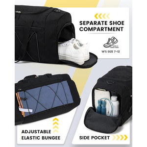 Bolsa de Gimnasio para Hombre, Bolsa de Viaje Grande, para Deportes, Viajes de Fin de Semana, Pernoctaciones - Product Image 3