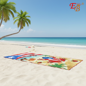 Toalla de Playa Personalizada de Puerto Rico, 30"x60", Secado Rápido, Logotipo Impreso por Sublimación, 48 Piezas/Caja, Modelo 378212, para Gimnasio - Product Image 3