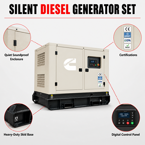 Générateur diesel compact de 10 kW à 100 kW, générateur diesel efficace, anti-corrosion, utilisation en extérieur, solution d'alimentation - Product Image 4