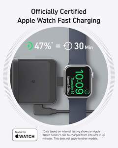 Estación de Carga Anker 3 en 1 para <span class=keywords><strong>iPhone</strong></span> 16, Soporte de Carga Inalámbrico, <span class=keywords><strong>Cargador</strong></span> Plegable de 15W con Certificación Qi2 para <span class=keywords><strong>iPhone</strong></span> 15/14 - Product Image 4