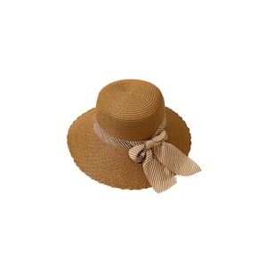 Sombrero con Adorno de Lazo y Escamas de Pescado, Sombreros Fedora con Ala - Product Image 1
