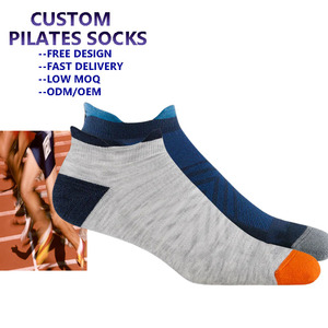 Coussin Crew Tab Design personnalisé Pratique Fitness Elite Performance Running Jacquard Basketball Compression Running Chaussettes - Product Image 1