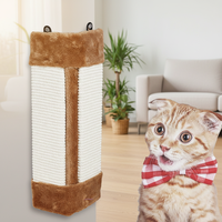 Griffoir pliable pour chat et arbre à chat, jouet d'entraînement, canapé, coin de mur, tapis de griffage pour chat, protection des meubles, lit