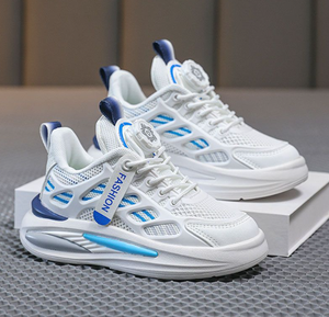 Zapatillas Deportivas Nuevas para Niños, Transpirables, con Malla, Botón de Ajuste en los Cordones, para Deportes, Correr, Escuela - Product Image 3