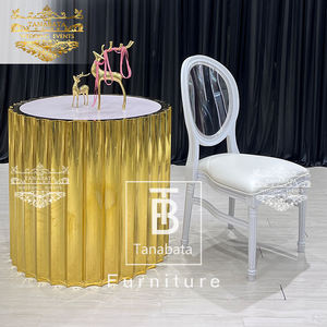 חתונת אירוע ברור אקריליק חזרה מלך לבן פלסטיק לואי השישה עשר כיסאות - Product Image 6