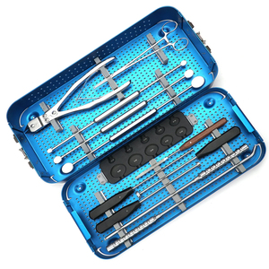 Kit de Instrumentos Ortopédicos Industriales: Sistema de Placa Cervical Anterior, Juego de Instrumentos con Soporte ODM - Instrumentos Bender - Product Image 3