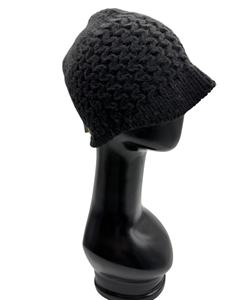 Excelente oferta 85% Acrílico 15% Alpaca Adulto Beanie 56-58Cm Plain Knit Pattern Beanie With Ears - Product Image 5