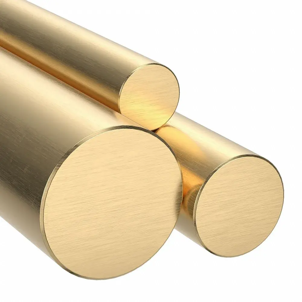 copper solid rod CuZn33 2.0280 high electrical conductivity. Widely applicable