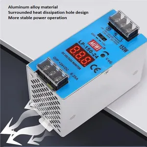 LP-150-12 Dc Voltage Monitor Din Rail Housing PSU 150w 110 V Ac To 12 Volt Dc Power Supply