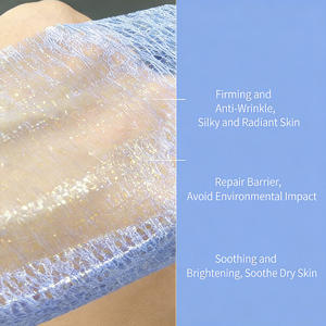 Y247 Maschera Viso Istantanea Lifting 3D al Collagene Dorato Personalizzata OEM, Materiale per Maschera Facciale a Nido d'Ape Dissolubile per Lifting a V - Product Image 5