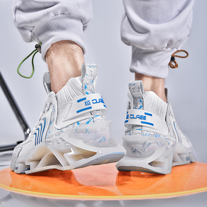 <span class=keywords><strong>Zapatillas</strong></span> Deportivas de Moda para Hombre, Casuales, de Invierno, para Correr, Transpirables, con Forro de Malla, Diseño de Aleta de Tiburón, de Alta Calidad - Product Image 4