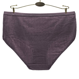 Culottes pour femmes en coton antibactérien tricoté, taille haute, grande taille, sous-vêtements - Product Image 3