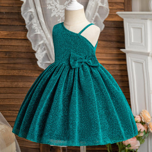 Fluffy <strong>Star</strong> Sequin Off-Shoulder Elegant Princess Party Wedding Bridesmaid Birthday Girl <strong>Dress</strong> - Product Image 4