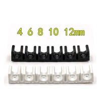 Attache de fixation en U pour tuyau d'arrosage de jardin en PVC souple 4mm 6mm 8mm 10mm 12mm