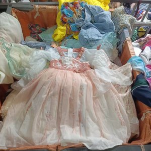 Robes décontractées d'occasion pour petites filles, jupes en coton usagées pour enfants, vente en gros en vrac - Product Image 2