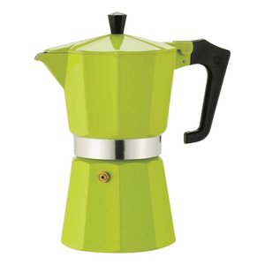 กาเฟต์เทรีย อลูมิเนียม 3 ถ้วย ITALEXPRESS สีเขียว 1361V - Product Image 1