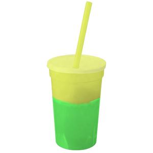 Gobelet en plastique à couleurs changeantes pour stade, avec couvercle, très vendu - Product Image 4