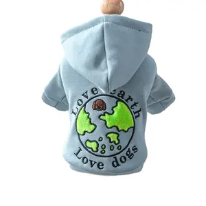 2023 New Spring Summer Dog Hoodies Printing Pet 2 Legs Clothes