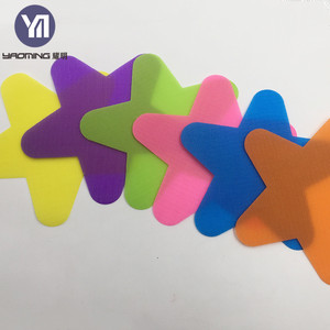 Spot sur numéros alphabet 4 pouces classe personnaliser l'ombre et couleurs de tapis en plastique marqueur marqueurs - Product Image 2