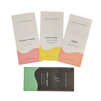 Nouveaux sacs en papier kraft PLA 100 % biodégradables 2025, vides, personnalisables avec logo, pour produits de nettoyage, gommage corporel, sel de bain, emballages