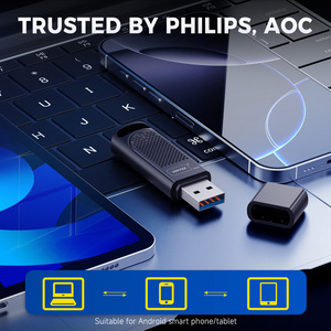 Clé USB miniature en plastique personnalisée avec cordon, capacités 2 Go, 4 Go, 8 Go, 16 Go, 32 Go, 64 Go - Product Image 2