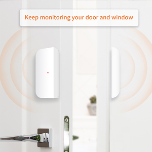 Détecteur de porte sans fil <span class=keywords><strong>Staniot</strong></span> 433 MHz, détecteur magnétique pour portails de garage, interrupteur épaissi, alarme antivol pour la maison - Product Image 5