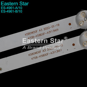 Rétroéclairage TV ES-4961 K580WDGF A3 2022 4708-K58DGF-A3113N11 pour <span class=keywords><strong>Phil</strong></span> co PTV58G10 bande de rétroéclairage LED 5 pièces - Product Image 4