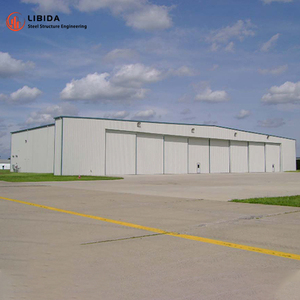 <span class=keywords><strong>Hangar</strong></span> d'aviation de structure en acier de <span class=keywords><strong>prix</strong></span> usine direct avec l'entrepôt de structure en acier de portes faites sur commande - Product Image 2