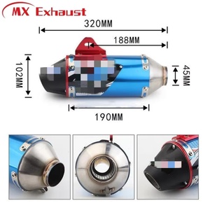 Silencieux de moto Offres Spéciales en stock 51mm 54mm 60mm silencieux de moto d'échappement adapté pour Hond * a CRF150 CRF230 CRF250 - Product Image 5