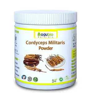 Extrait de mycélium de Cordyceps AOGUBIO usine Poudre de mycélium de Cordyceps biologique Extrait de Cordyceps