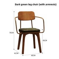 Ensemble de table et de chaises de salle à manger en bois massif de style américain vintage moderne personnalisé, avec des cadres en métal pour une utilisation commerciale dans les bars et les restaurants